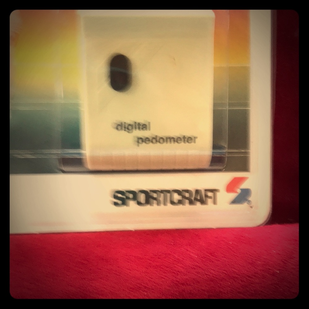 Digital walking pedometer. MWT
